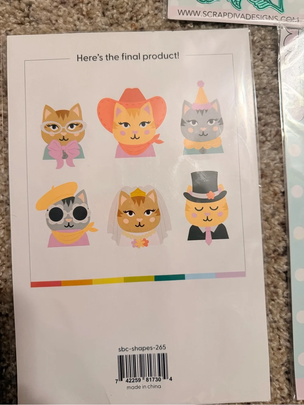 Assorted Craft Cutting Dies, Stamps, Stencils and Embossing Folder